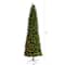 11ft. Pre-Lit Slim Green Mountain Pine Artificial Christmas Tree, Clear LED Lights